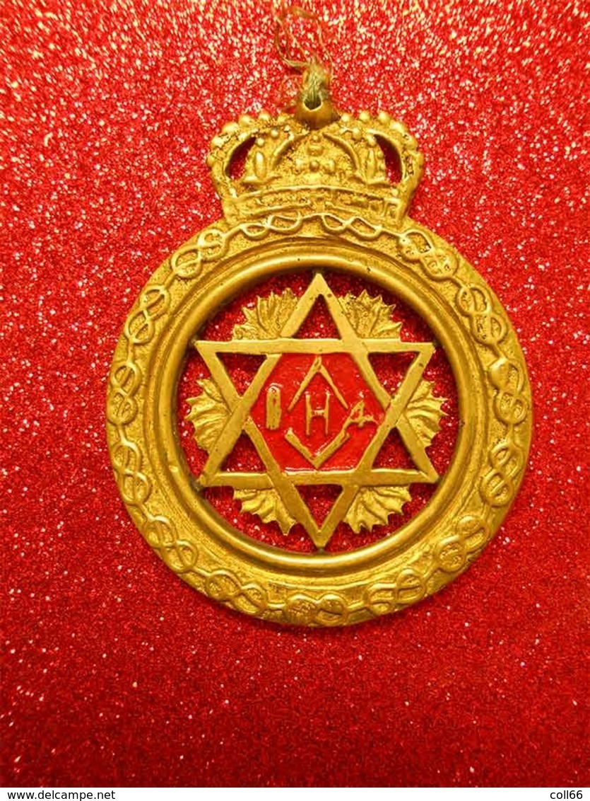 RARE Bijou Maçonnique RER Grand Prieuré Des Gaules Maître Ecossais De St André Freemason Freimaurer - Religion & Esotérisme