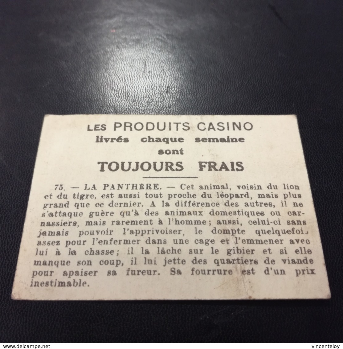 LES PRODUITS CASINO   en L Etat Sur Les Photos - Autres & Non Classés