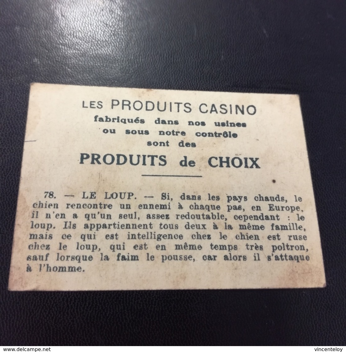 LES PRODUITS CASINO   en L Etat Sur Les Photos - Autres & Non Classés