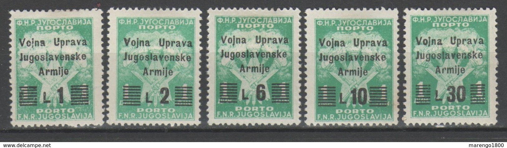 Litorale Sloveno 1947 - Segnatasse *            (g5782) - Occup. Iugoslava: Litorale Sloveno