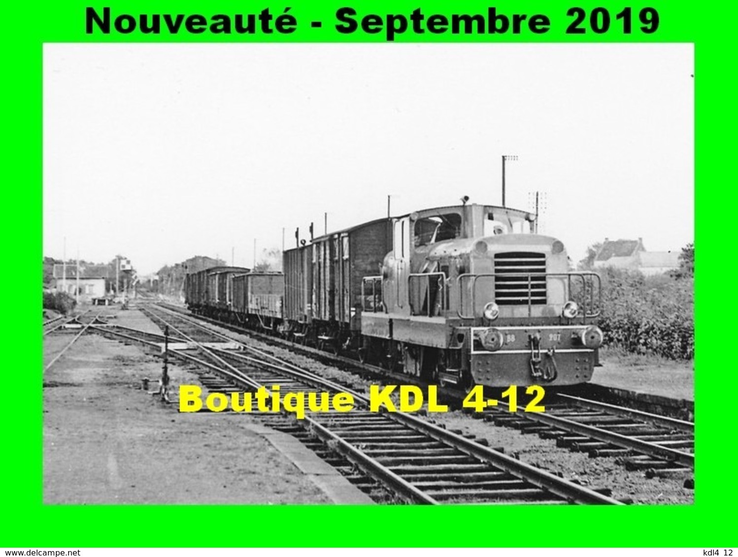 AL 602 - Train - Locotracteur CFD N° 207 En Gare De DRACY-SAINT-LOUP - Saône Et Loire - CFD Morvan - Eisenbahnen