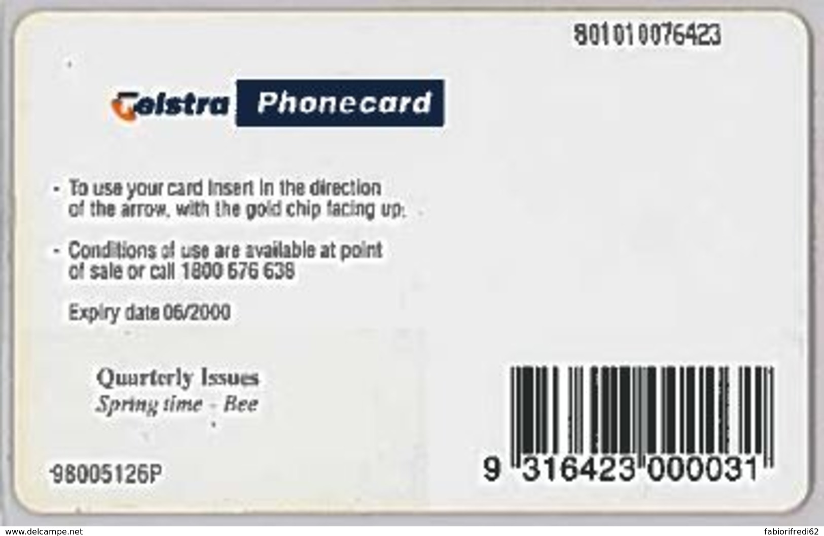 PHONE CARD-AUSTRALIA (E46.39.5 - Australia