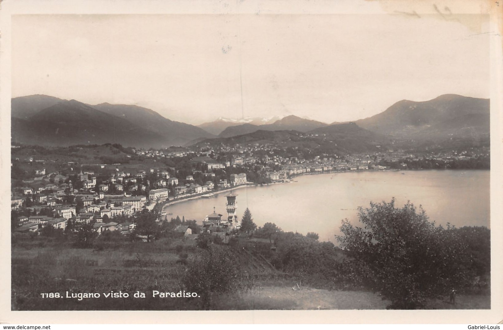 Lugano Visto Da Paradiso - Paradiso