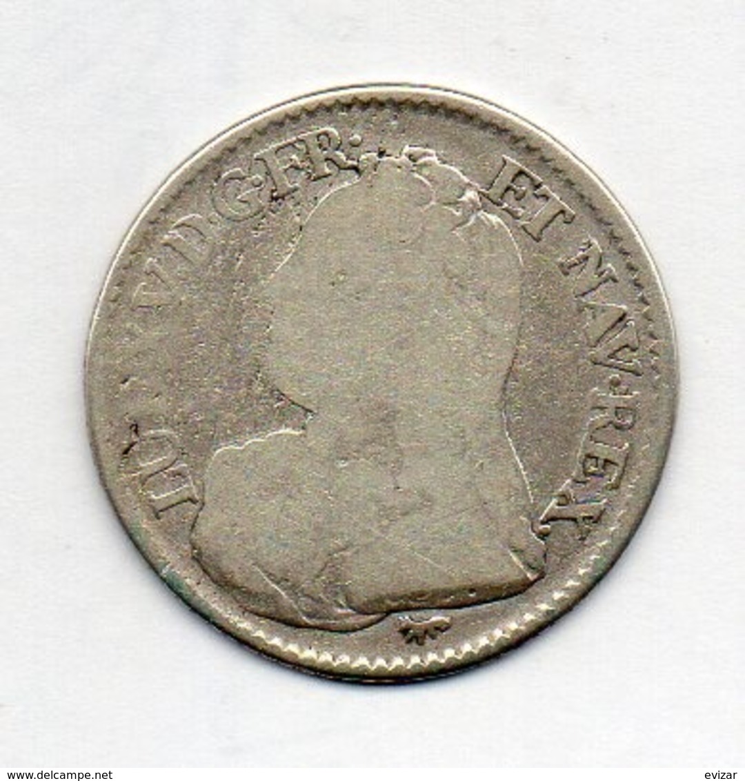 FRANCE, 24 Sols (1/5 Ecu), 1726, Silver, KM #40.1 - 1715-1774 Luigi XV Il Beneamato