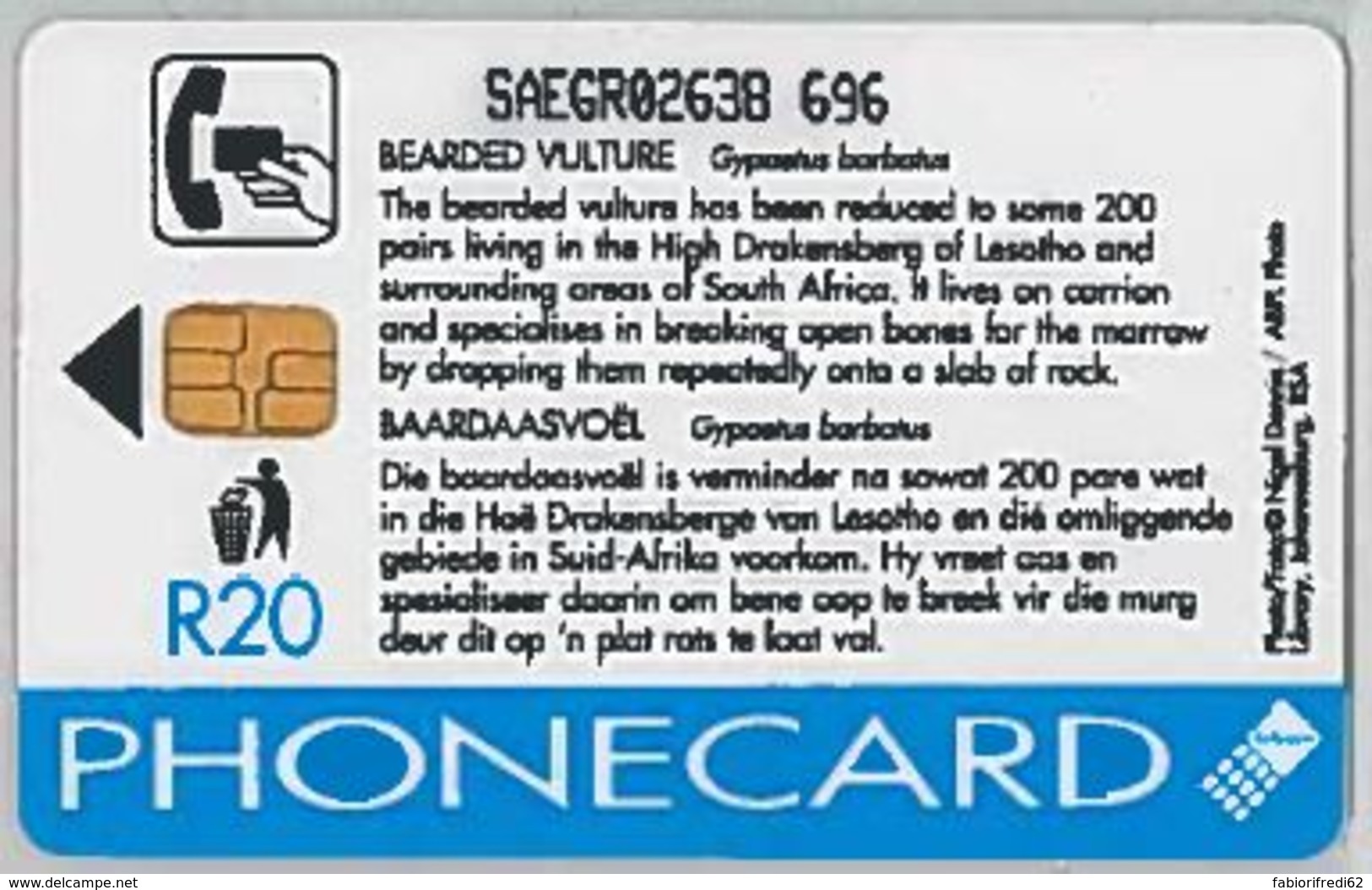 PHONE CARD-SUDAFRICA (E46.49.2 - Sudafrica