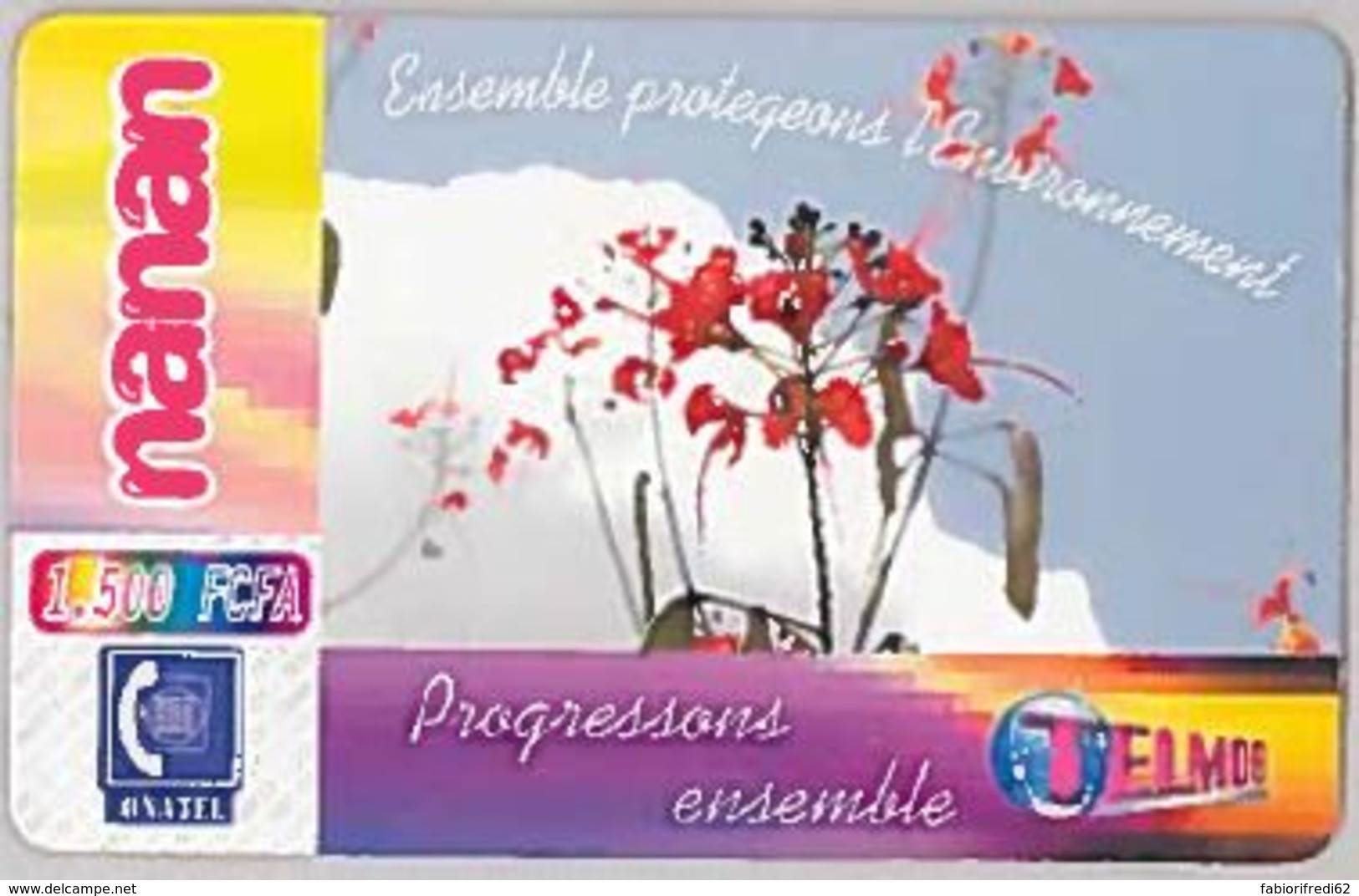 PREPAID PHONE CARD-BURKINA FASO (E46.4.8 - Burkina Faso