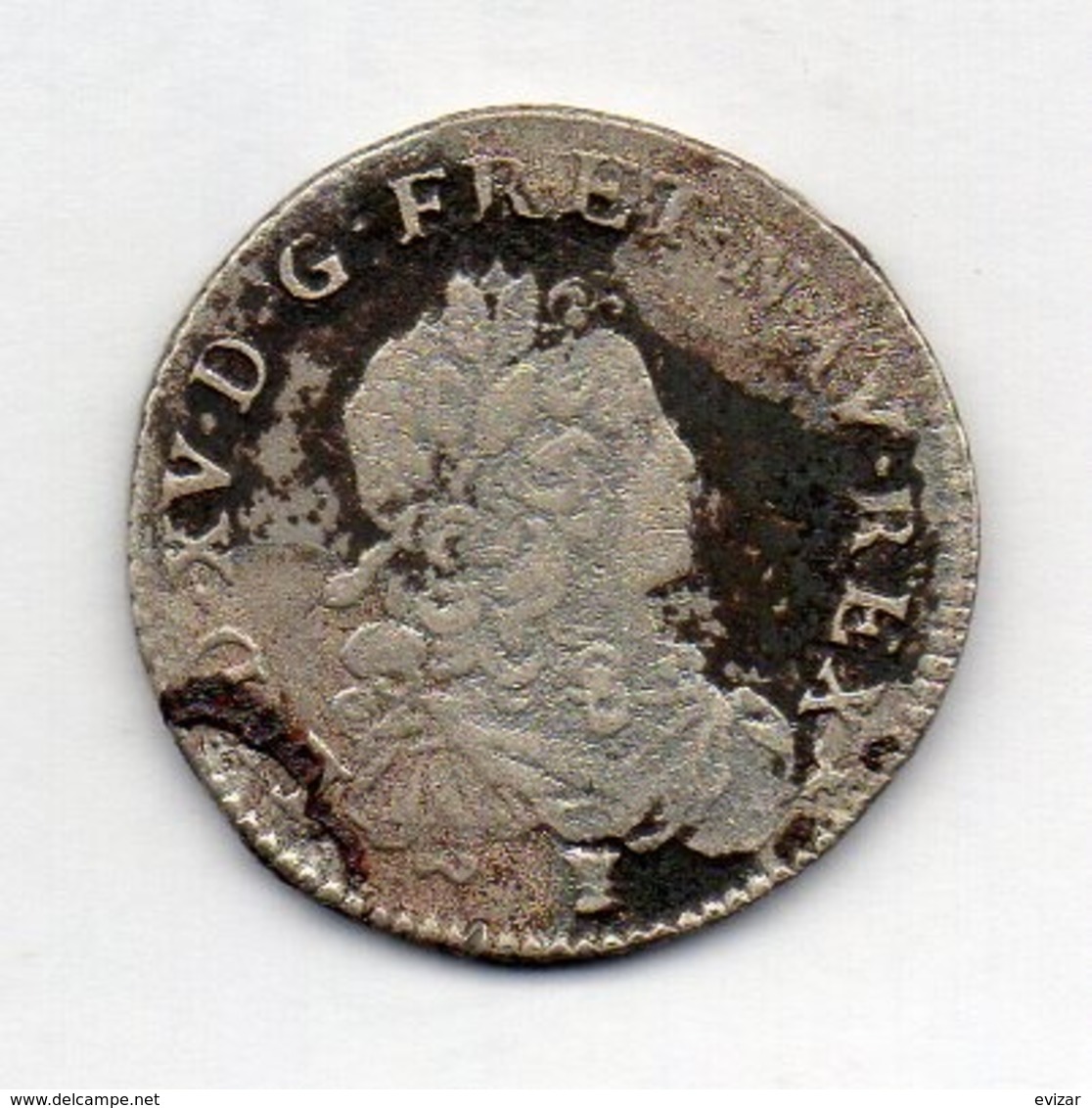 FRANCE, 1/3 Ecu, 1721, Silver, KM #30.21 - 1715-1774 Luigi XV Il Beneamato