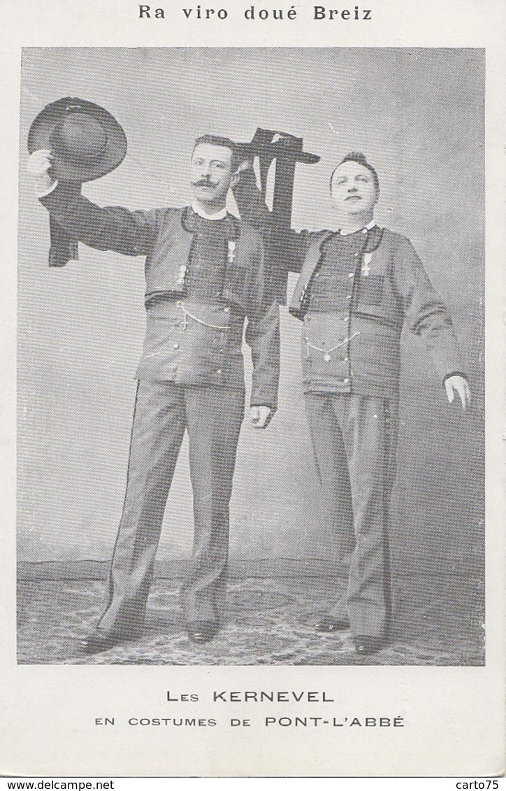 Folklore - Bretagne - Spectacle - Les Kernevel - Pont L'Abbé 29 - Ra Viro Doué Breiz - Bekende Personen