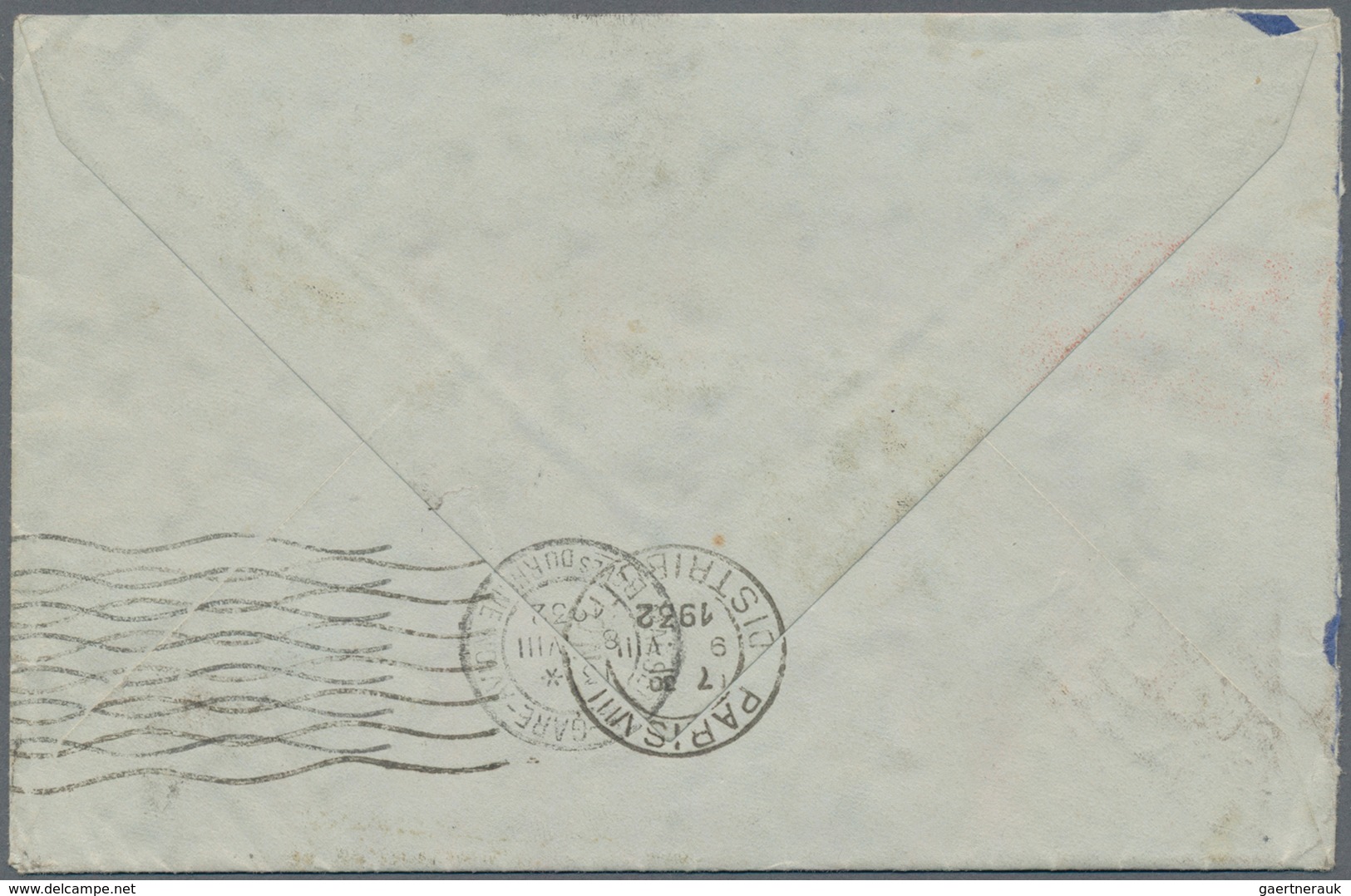 Französisch-Indochina: 1932-33, Three Airmail Covers To Paris, Two Registered, Sent From Phu-Phong, - Brieven En Documenten