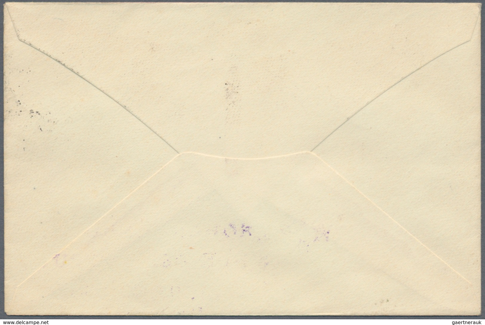 Französisch-Indochina - Postämter In Südchina: Kouang-cheou, 1906, Indochina Envelope 5 C. Uprated 1 - Other & Unclassified