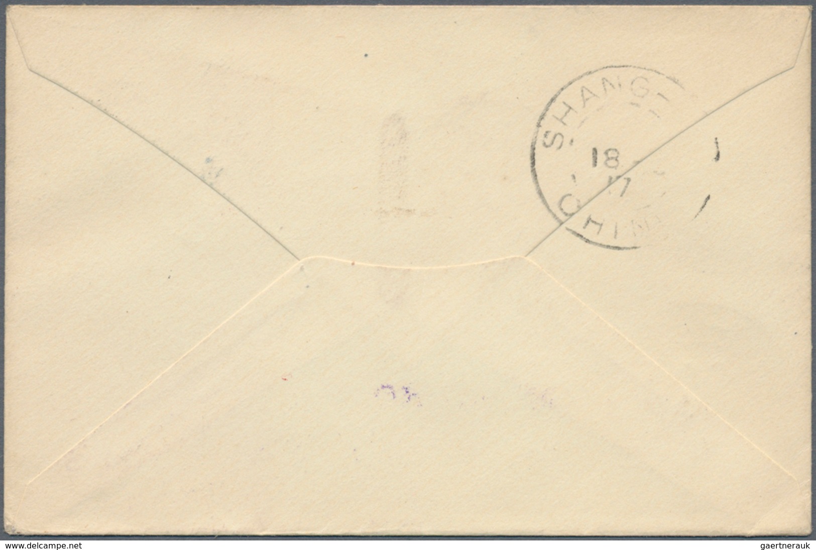 Französisch-Indochina - Postämter In Südchina: Pakhoi, 1906, Indochina Envelope 5 C. Uprated 1 C., 4 - Other & Unclassified