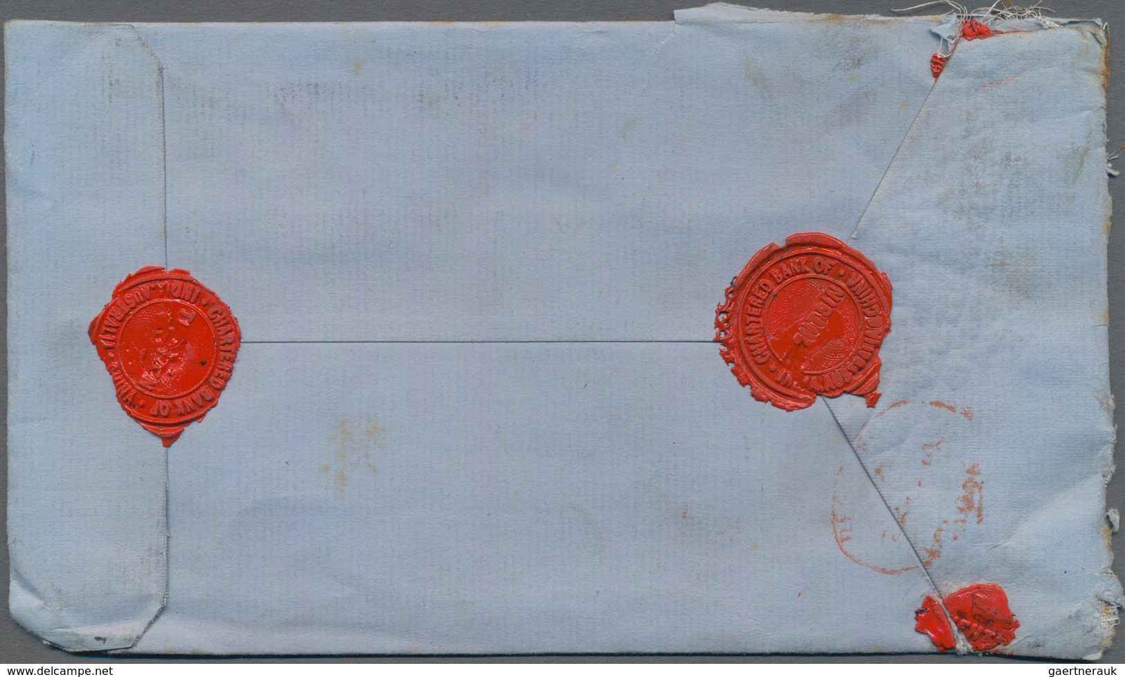 Hongkong - Treaty Ports: Tientsin, 1914: KGV 4 C. Scarlet, 20 C. (pair) Tied "TIENTSIN BPO FEB 10 14 - Sonstige & Ohne Zuordnung