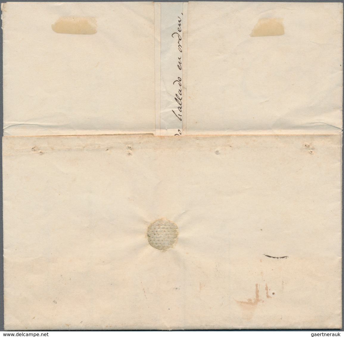 Hongkong - Besonderheiten: 1857, Vermillion Crowned Circle "PAID AT HONG KONG" W. "HONG KONG 25 FEB - Sonstige & Ohne Zuordnung