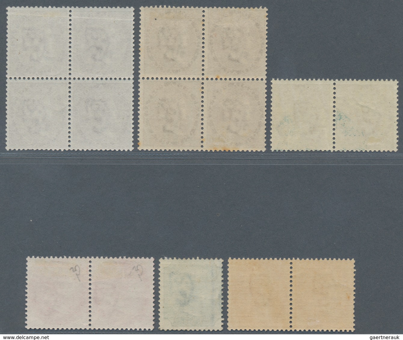 Indien: 1865-76 Group Of 43 East India Stamps Mint, 15 Different (denom. And Colour Shades), With 18 - Other & Unclassified