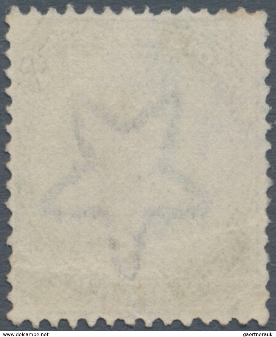 Indien: 1882 QV 4a. Slate-green, WATERMARK INVERTED, Used And Cancelled By 1901 C.d.s., With A Few S - Other & Unclassified