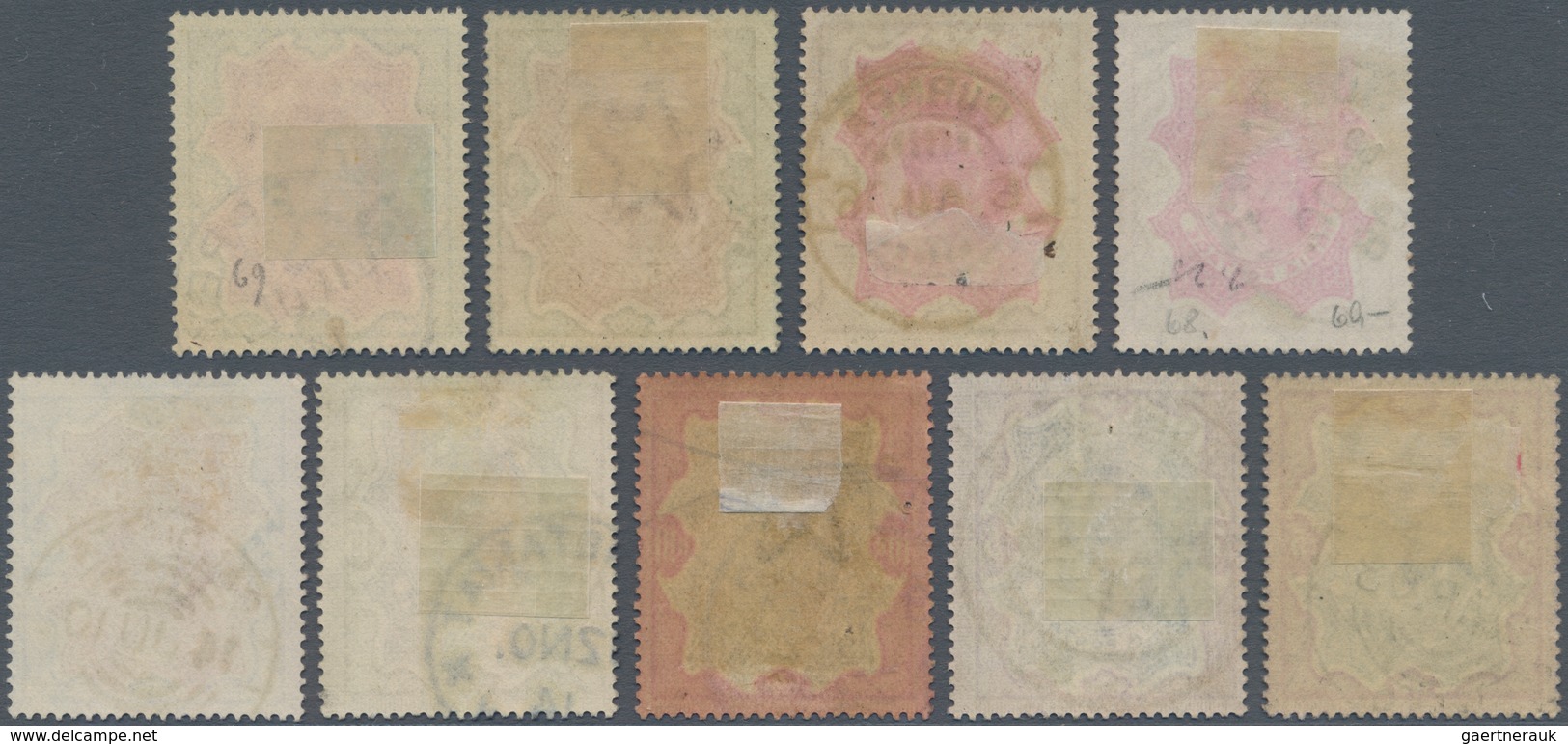 Indien: 1902-11 KEVII. High Values, From Even Two Shades Of 2r., 3r. And 5r. And Singles Of 10r., 15 - Sonstige & Ohne Zuordnung