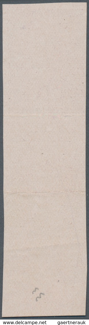 Indonesien - Vorläufer: Java, 1946, Revolution Series, 40 S. Port In Violet, Imperforated With Large - Indonesië