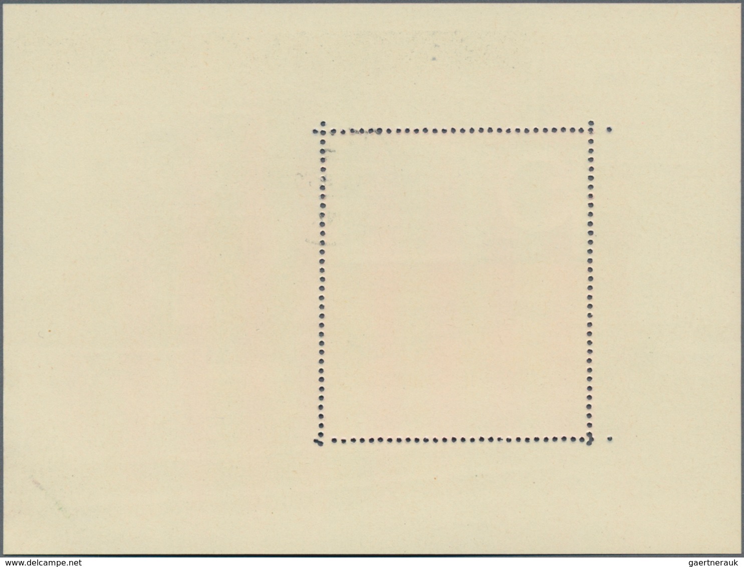 Jemen: 1970, Block Of The Exhibition "PHILYMPIA London" With Complete Failure Of Blue And Green Colo - Jemen