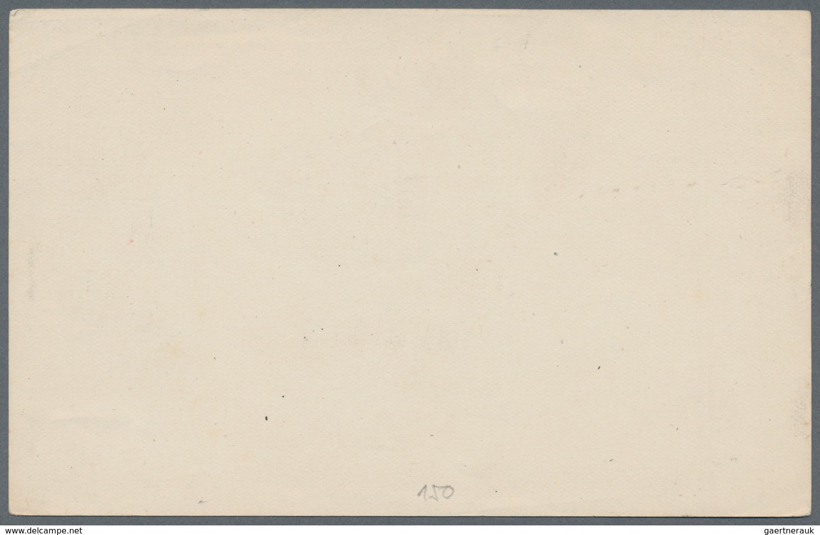 Korea: 1900, Stationery: Card 1 Ch. Greenish Blue (shade), First Inscription (13 Characters) Unused - Korea (...-1945)