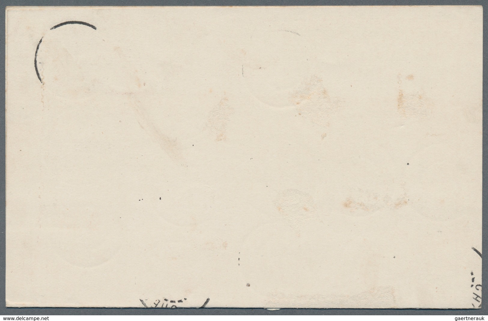 Korea: 1901, Stationery: Revised Inscription Double Card 1 Ch.+1 Ch., Cto "CHEMULPO 13 JANV", Reply - Korea (...-1945)