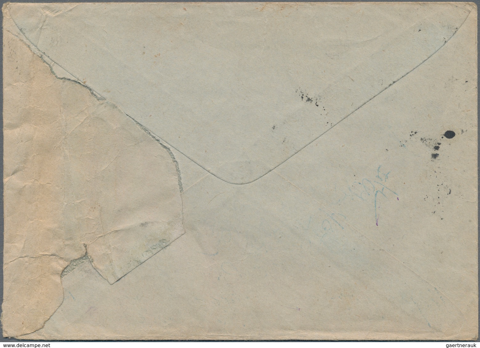 Korea-Nord: 1950, Incoming Mail, Three Items (two Stationery Envelopes, One Cover) From USSR To Nort - Korea, North