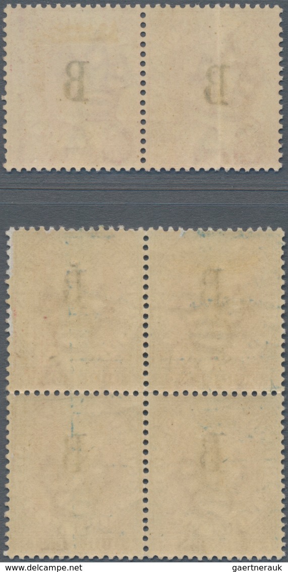 Malaiische Staaten - Straits Settlements - Post In Bangkok: 1882/85, 2c. Rose Horizontal Pair And 4c - Straits Settlements