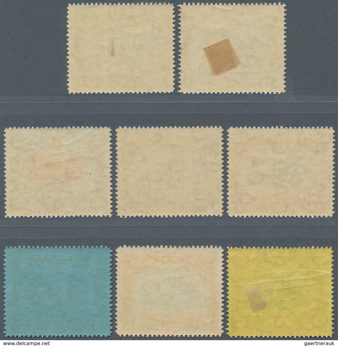 Malaiische Staaten - Kedah: 1912, Definitives With Wmk. Mult Crown CA Part Set Of Eight (Malay Ploug - Kedah