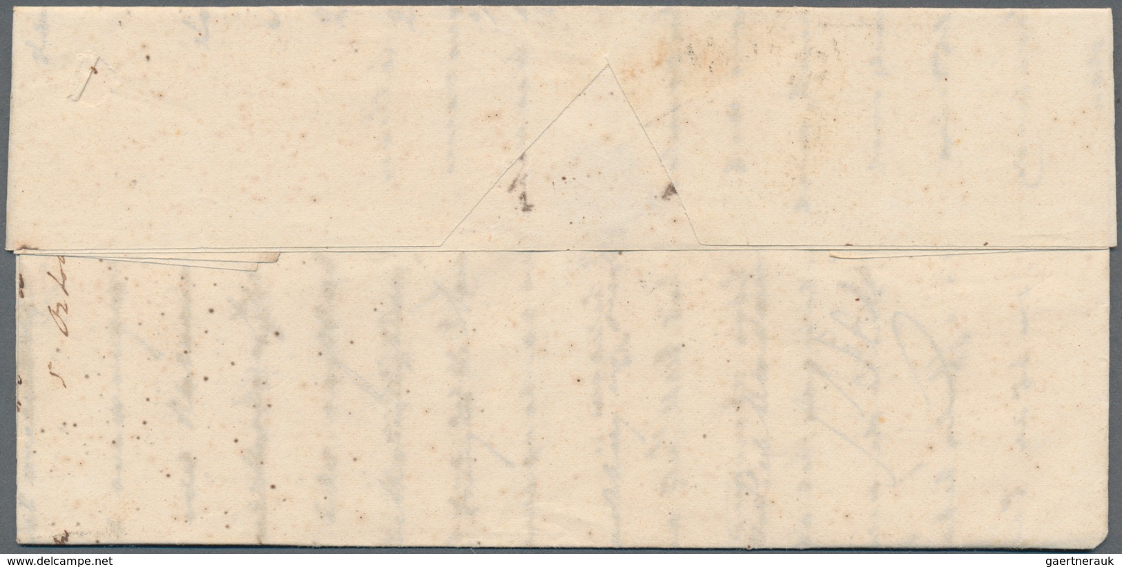 Niederländisch-Indien: 1844, Entire Letter From Bezoekie, Dated 18.June 1844, With Oval "BEZOEKIE ON - Niederländisch-Indien