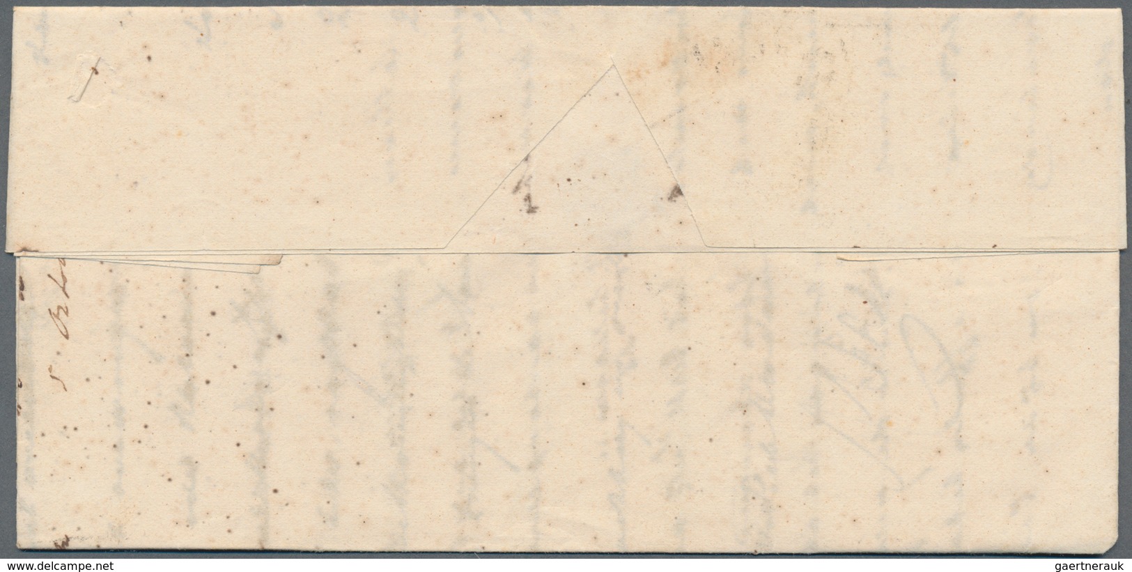 Niederländisch-Indien: 1844, Entire Letter From Bezoekie, Dated 18.June 1844, With Oval "BEZOEKIE ON - Netherlands Indies