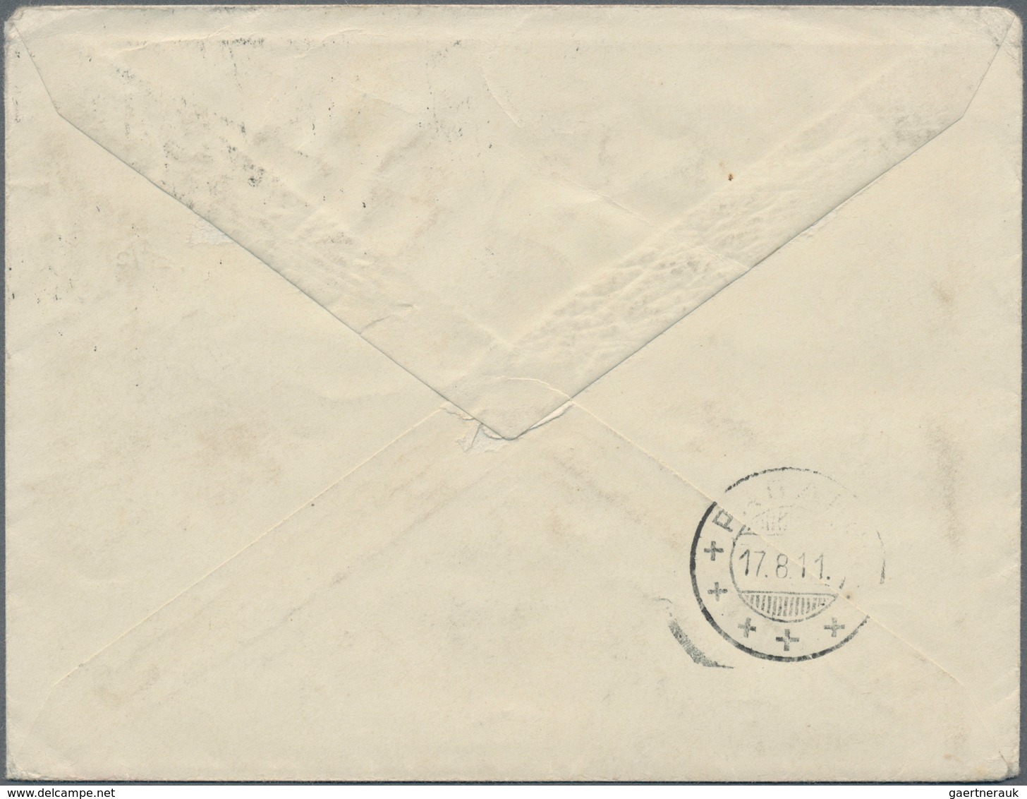 Niederländisch-Indien: 1905, Two Stationery Envelopes: "10" On 20 C Green Sent From "NGAWI 26 12 190 - Nederlands-Indië