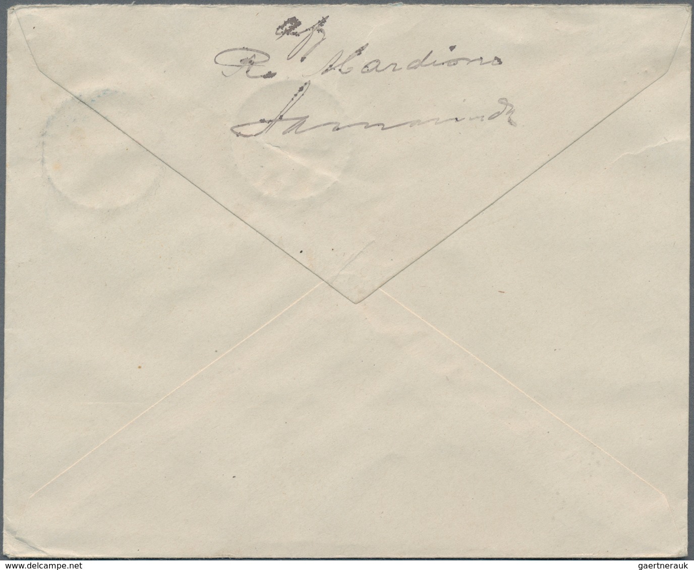 Niederländisch-Indien: 1921, Two Stationery Envelopes: Octagon 10 C Deep-gray Uprated 17½ C And 25 C - Indes Néerlandaises