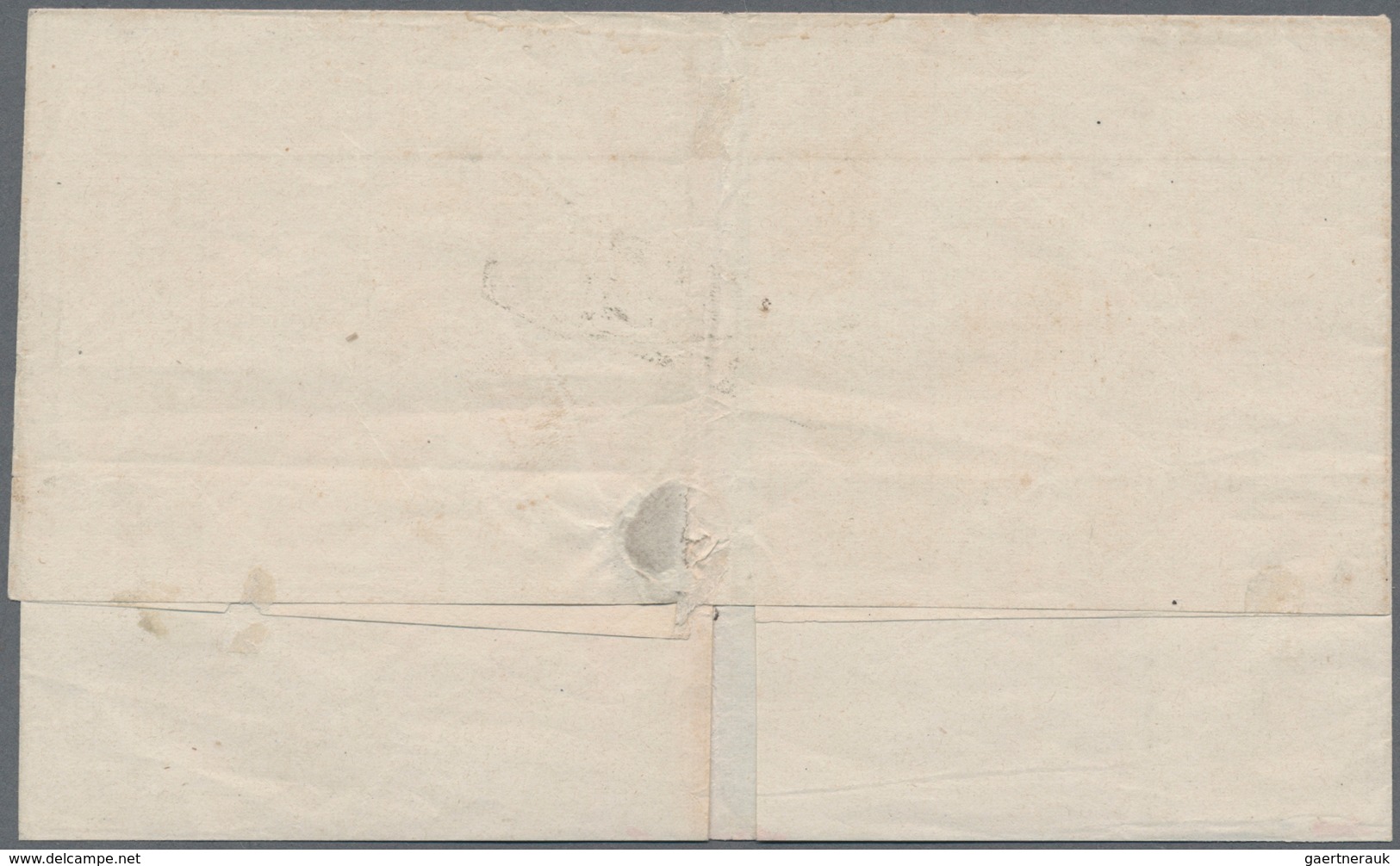 Philippinen: 1864, 3 1/8 C. Black On Folded Envelope From GUPAN To ROSALES Tied By Clear Black Oval - Philippinen