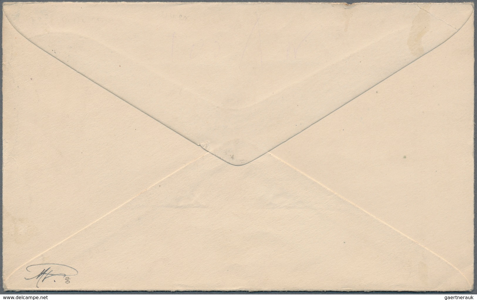 Syrien: 1921, Two Stationery Envelopes With Overprint "O.M.F. Syrie" In Good Condition. 1 Pia (only - Syrië
