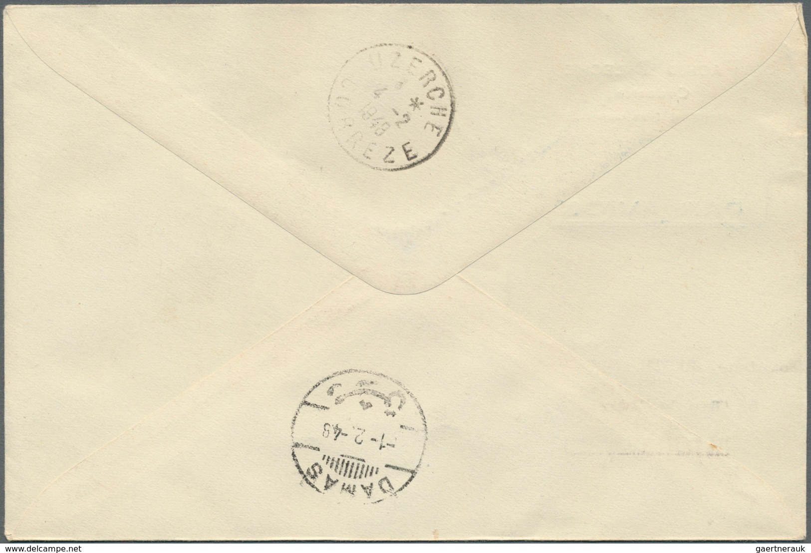 Syrien: 1945, President Shukri Al-Quwatli, 15pi. Orange, Imperforate Mini Sheet With Four Stamps (sl - Syria