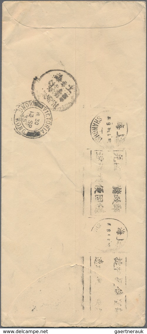 Thailand: 1935/41, Two Air Mail Covers, 1939 By KLM To Germany 75 St. Rate And 1941 By Dai Nippon To - Thailand