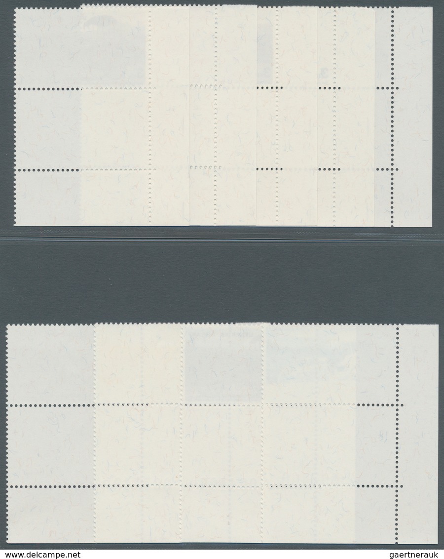 Thailand: 1997. Progressive Proof (9 Phases Inclusive Original) As Vertical Corner Units With Blank - Thailand