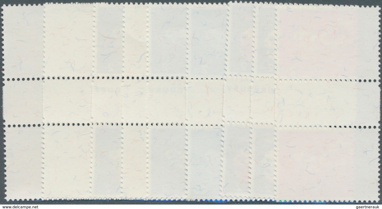 Thailand: 1997. Progressive Proof (9 Phases Inclusive Original) In Vertical Gutter Pairs For The Fir - Thailand