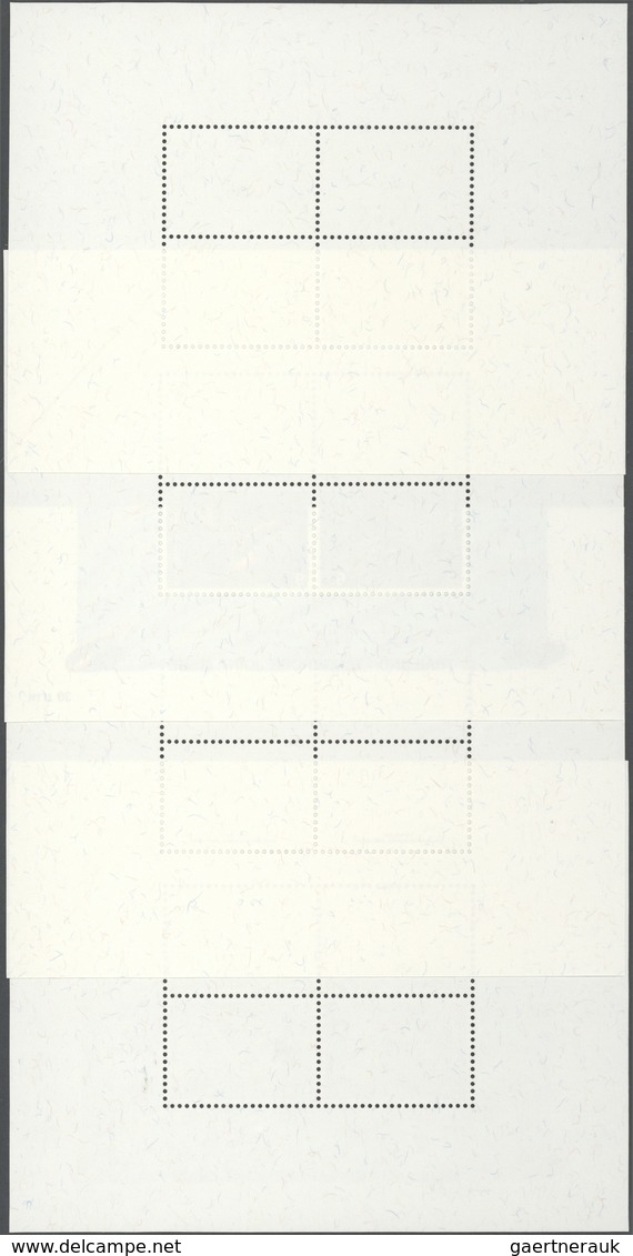 Thailand: 1997. Progressive Proof (9 Phases Inclusive Original) For The Souvenir Sheet Of The Set SH - Thailand