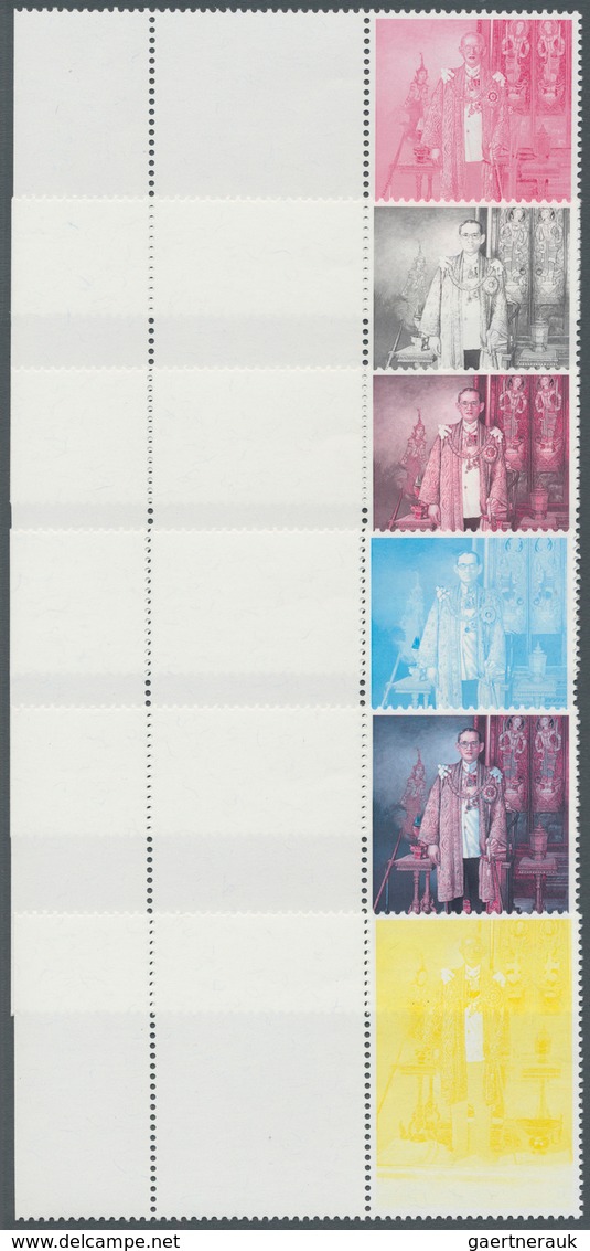 Thailand: 1999. Progressive Proof (11 Phases Inclusive Original) As Horizontal Units With Blank Fiel - Thailand