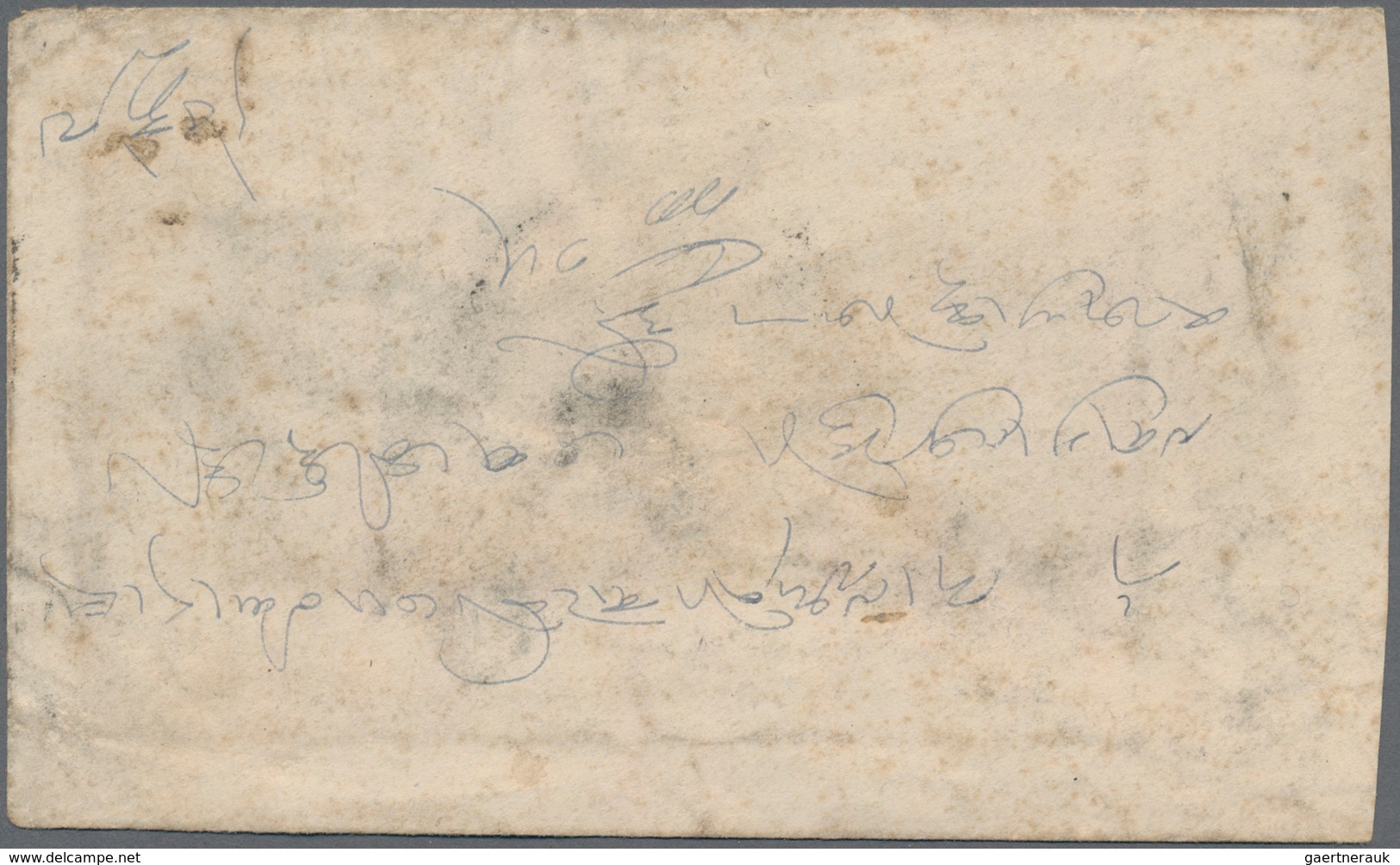 Tibet: 1933, 1 T. Red (2) Resp. 4 T. Emerald (2), Single Frankings On Inland Covers. Total 4 Covers. - Andere-Azië