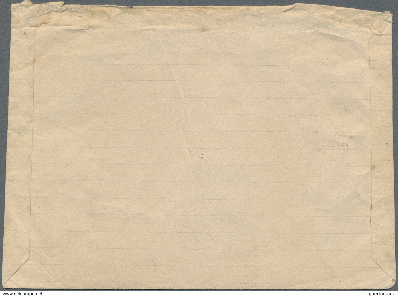 Vietnam-Nord (1945-1975): 1966/1968: Mixed Frankings: A) Envelope, Homemade From A Writing Pad From - Vietnam