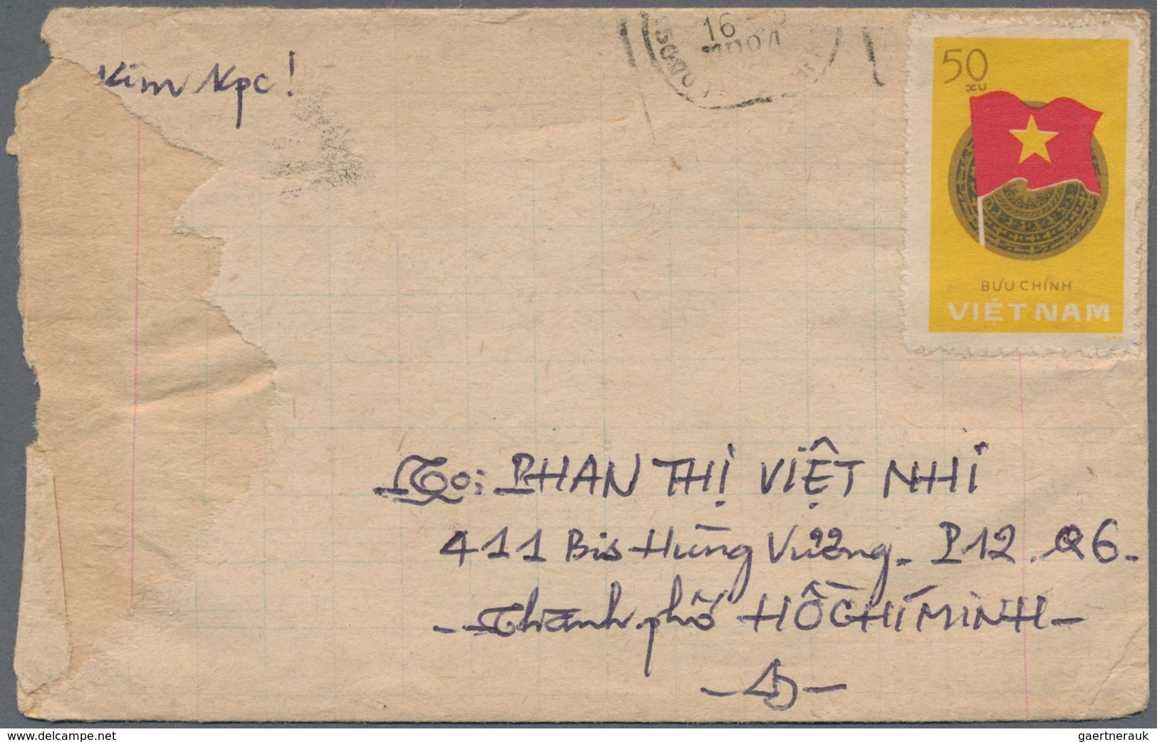 Vietnam, Soz. Republik (ab 1975): 1983/84, Two Covers From Vietnamese Soldier In KPC Kampuchea To Vi - Vietnam