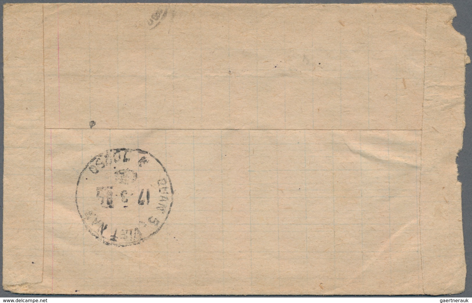 Vietnam, Soz. Republik (ab 1975): 1983/84, Two Covers From Vietnamese Soldier In KPC Kampuchea To Vi - Vietnam