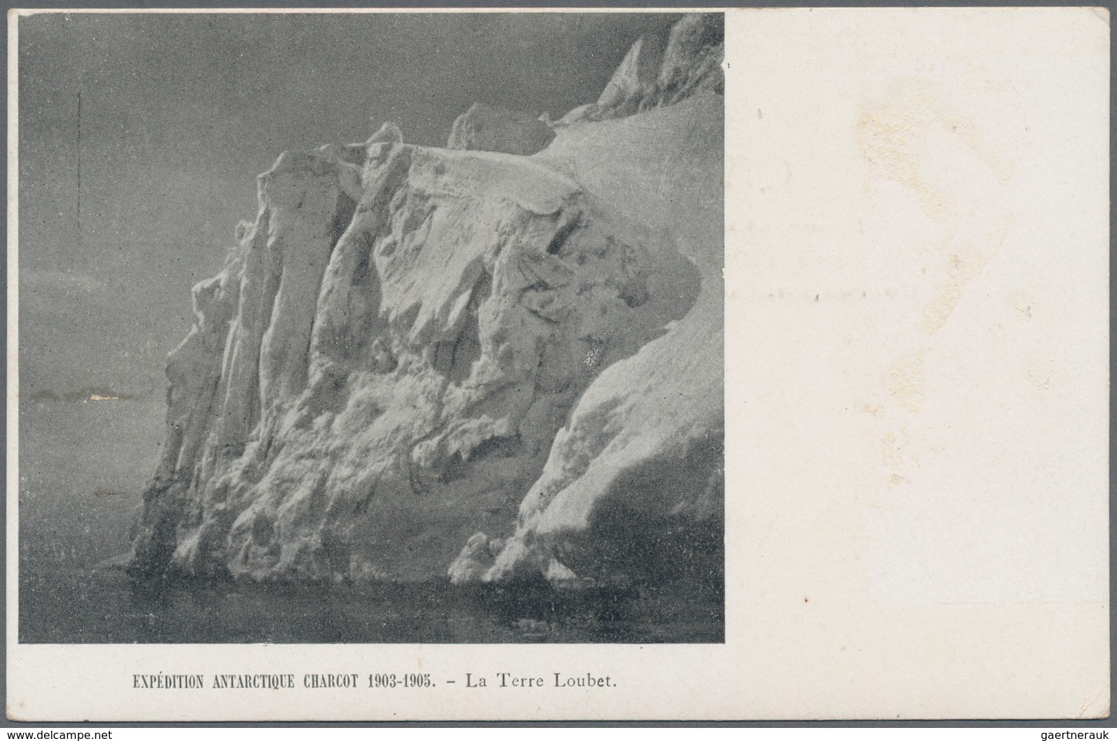 Thematik: Antarktis / Antarctic: 1903/05, French Antarctic Expedition "Misson Charcot", Six Official - Andere & Zonder Classificatie