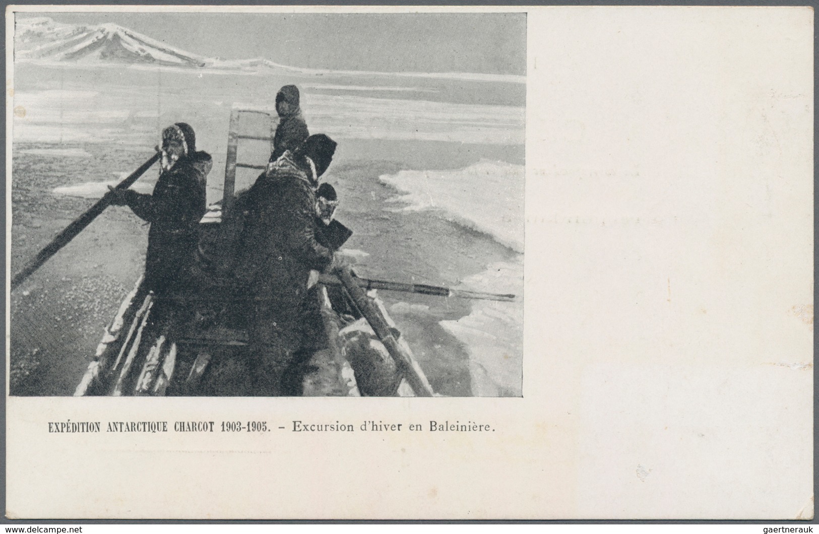 Thematik: Antarktis / Antarctic: 1903/05, French Antarctic Expedition "Misson Charcot", Six Official - Andere & Zonder Classificatie