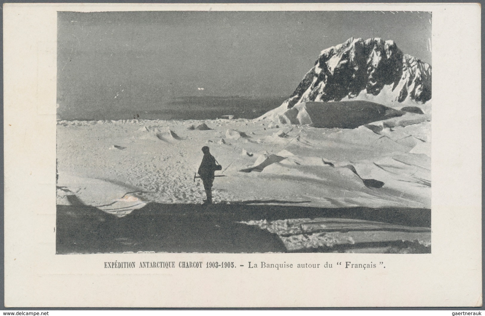 Thematik: Antarktis / antarctic: 1903/05, French Antarctic expedition "Misson Charcot", six official