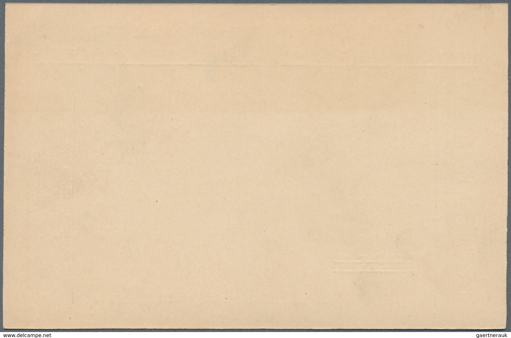 Thematik: Anzeigenganzsachen / Advertising Postal Stationery: 1895 (ca.), German Reich. Private Ad P - Zonder Classificatie
