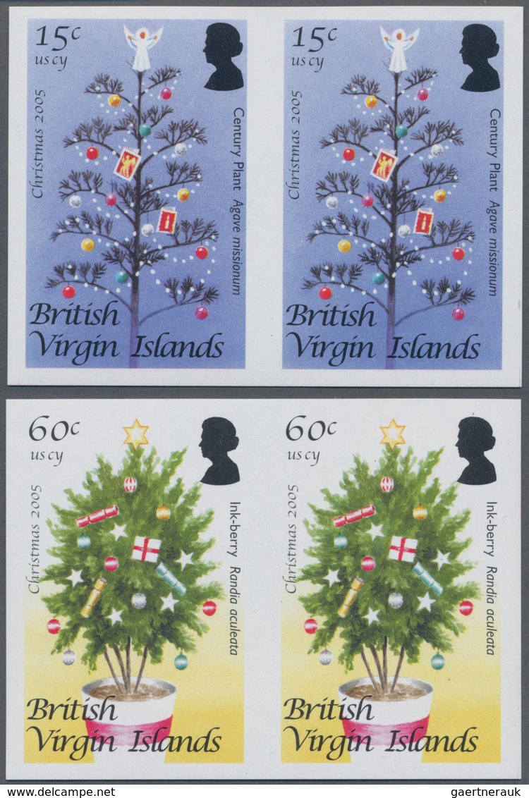 Thematik: Flora, Botanik / Flora, Botany, Bloom: 2005, BRITISH VIRGIN ISLANDS: Christmas Complete Se - Andere & Zonder Classificatie