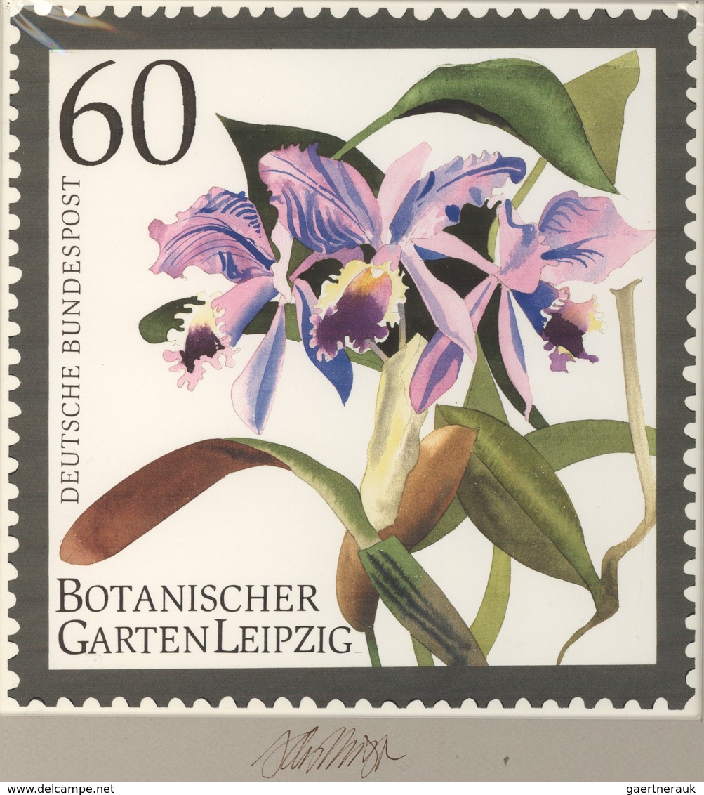 Thematik: Flora-Gartenschauen / Flora-horticultural Show: 1992, Bund, Nicht Angenommener Künstlerent - Andere & Zonder Classificatie