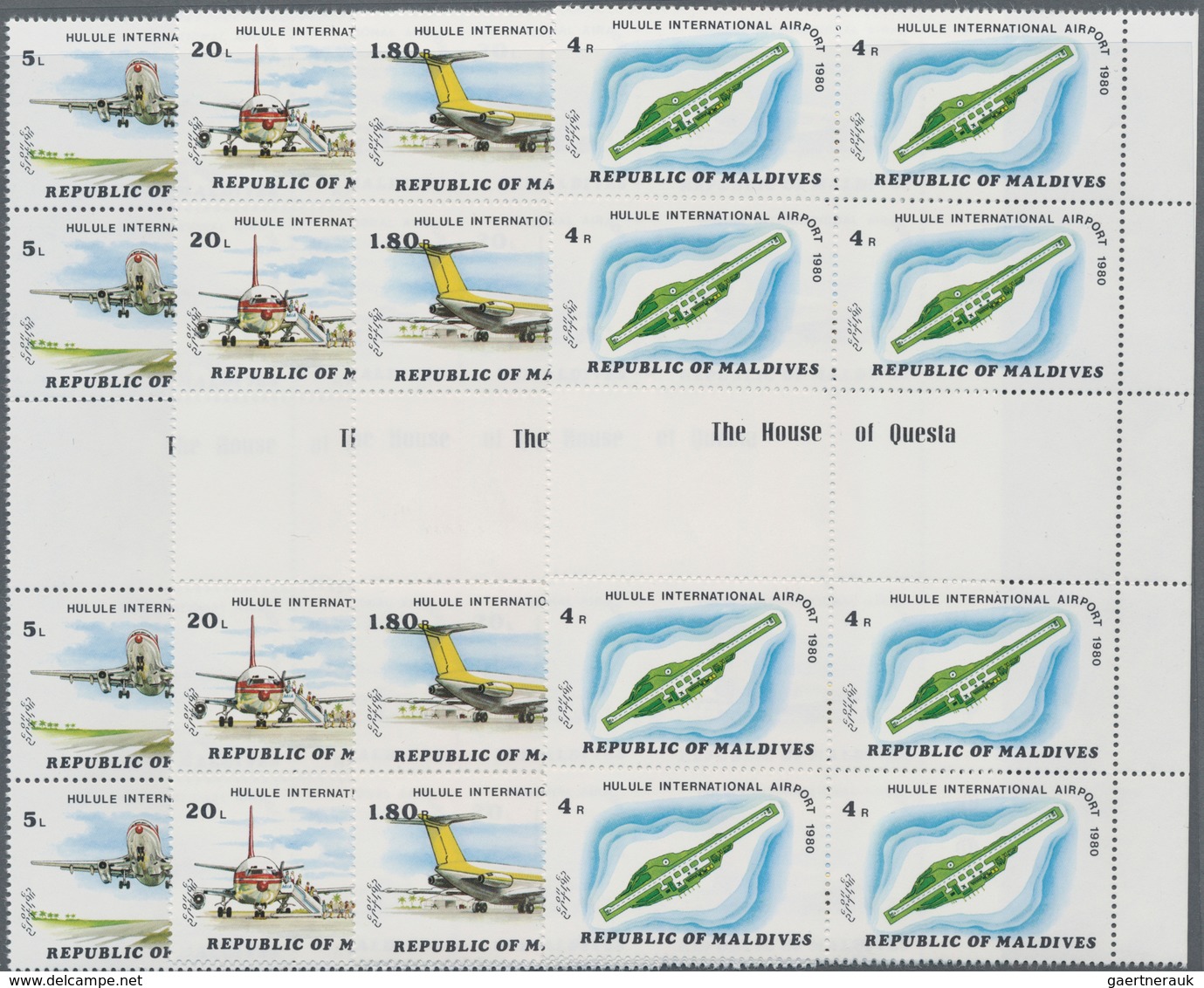 Thematik: Flugzeuge, Luftfahrt / Airoplanes, Aviation: 1980, MALDIVES: International Airport Of Mald - Flugzeuge